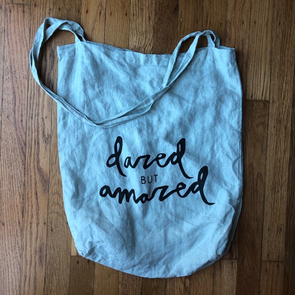 ❌ SOLD ❌ Dazed But Amazed Linen Tote